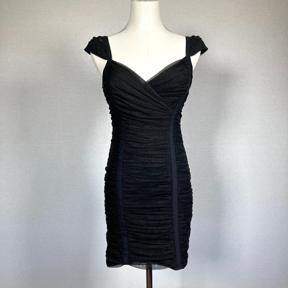 Classy BCBG Short Black LBD Cocktail Dress XXS